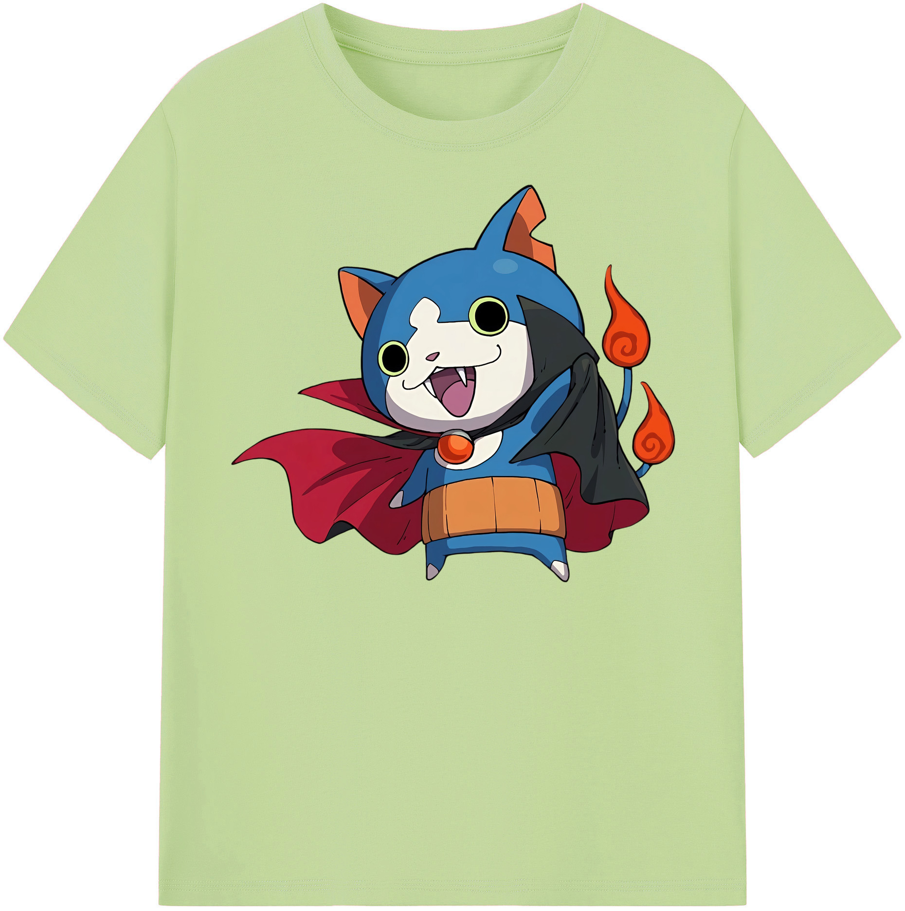 （画像用） 妖怪ウォッチ Yo-kai Watch 綿100％半袖Tシャツ（フロントプリント）